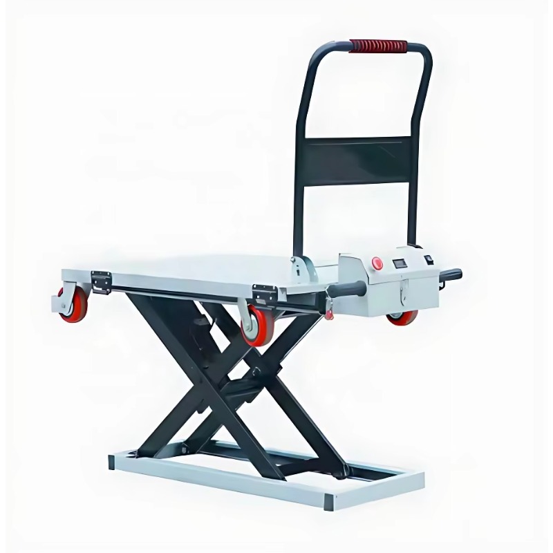 Scissor Lift Table Hydraulic - Hydrauliczny elektryczny stół podnośnikowy nożycowy, 4-kołowy