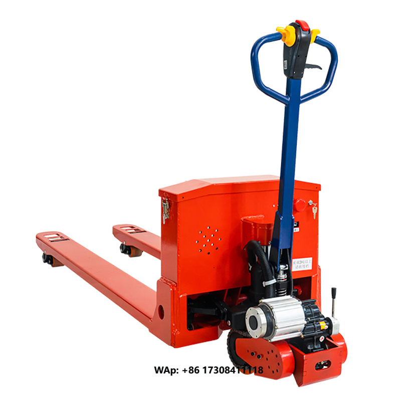 Hand Pallet Truck - Wózek paletowy półelektryczny 10-tonowy, wózek paletowy