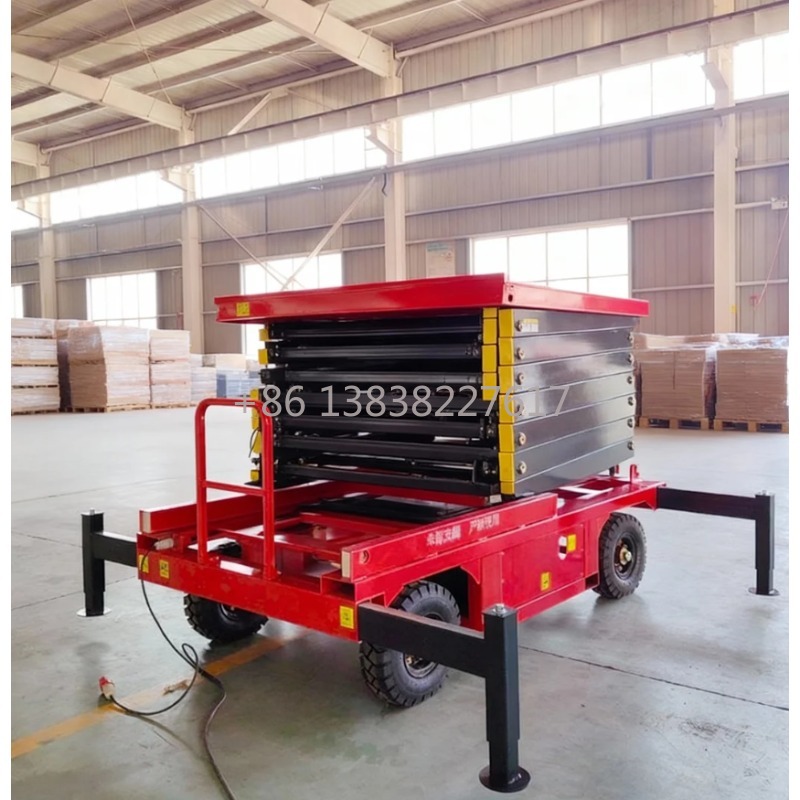 Scissor Lift Table Hydraulic - Hydrauliczny mobilny podnośnik nożycowy o udźwigu