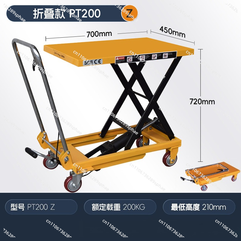 Ręczny hydrauliczny stół podno – Scissor Lift Table Hydraulic recenzja i cena