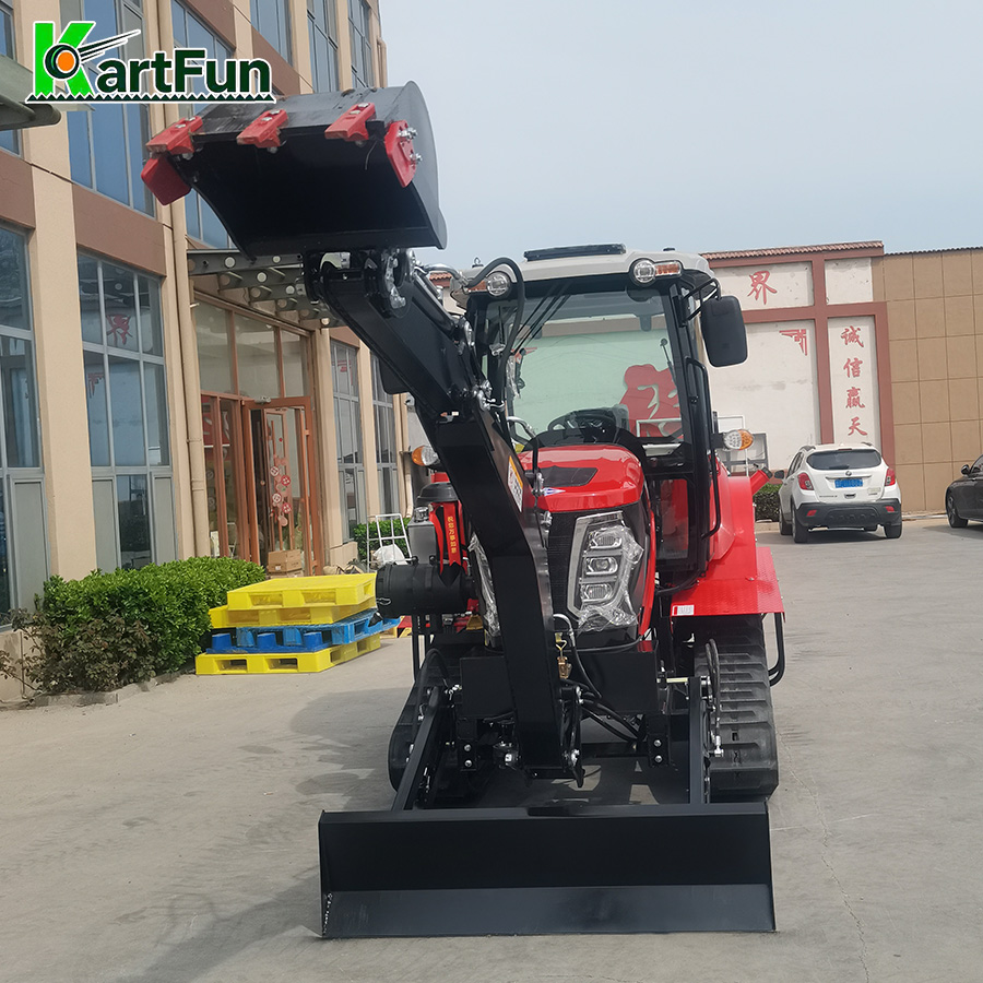 Ciężki traktor gąsienicowy do  – Tractor Backhoe recenzja i cena