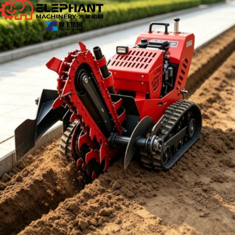 Koparka rowkowa z napędem gąsi – Heavy Equipment Trencher recenzja i cena