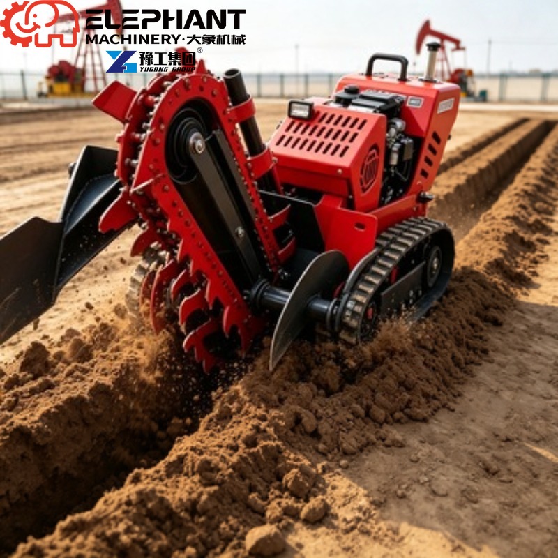 Koparka rowkowa z napędem gąsi – Heavy Equipment Trencher recenzja i cena