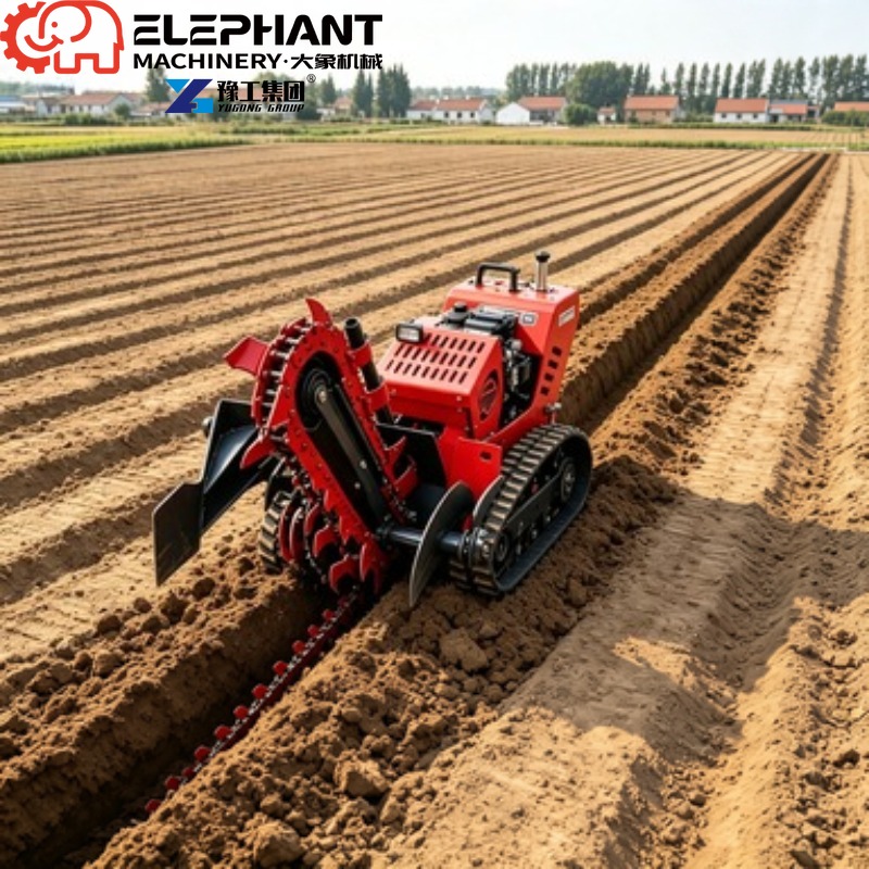 Koparka rowkowa z napędem gąsi – Heavy Equipment Trencher recenzja i cena