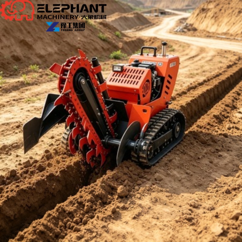 Koparka rowkowa z napędem gąsi – Heavy Equipment Trencher recenzja i cena