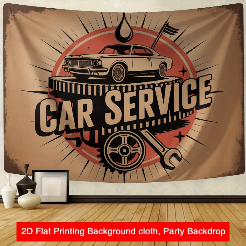 Duży retro baner serwisu samoc – Heavy Equipment Mechanic recenzja i cena