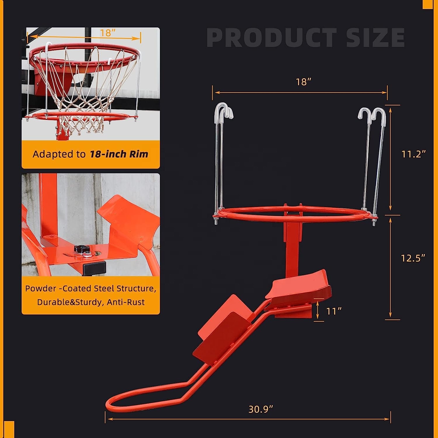 Wytrzymały stalowy kosz do kos – Heavy Equipment Attachments recenzja i cena