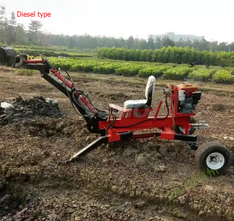 Tani Mały Koparka Ogrodnicza M – Tractor Backhoe recenzja i cena