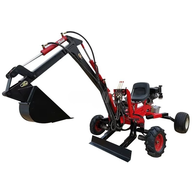 Tani Mały Koparka Ogrodnicza M – Tractor Backhoe recenzja i cena