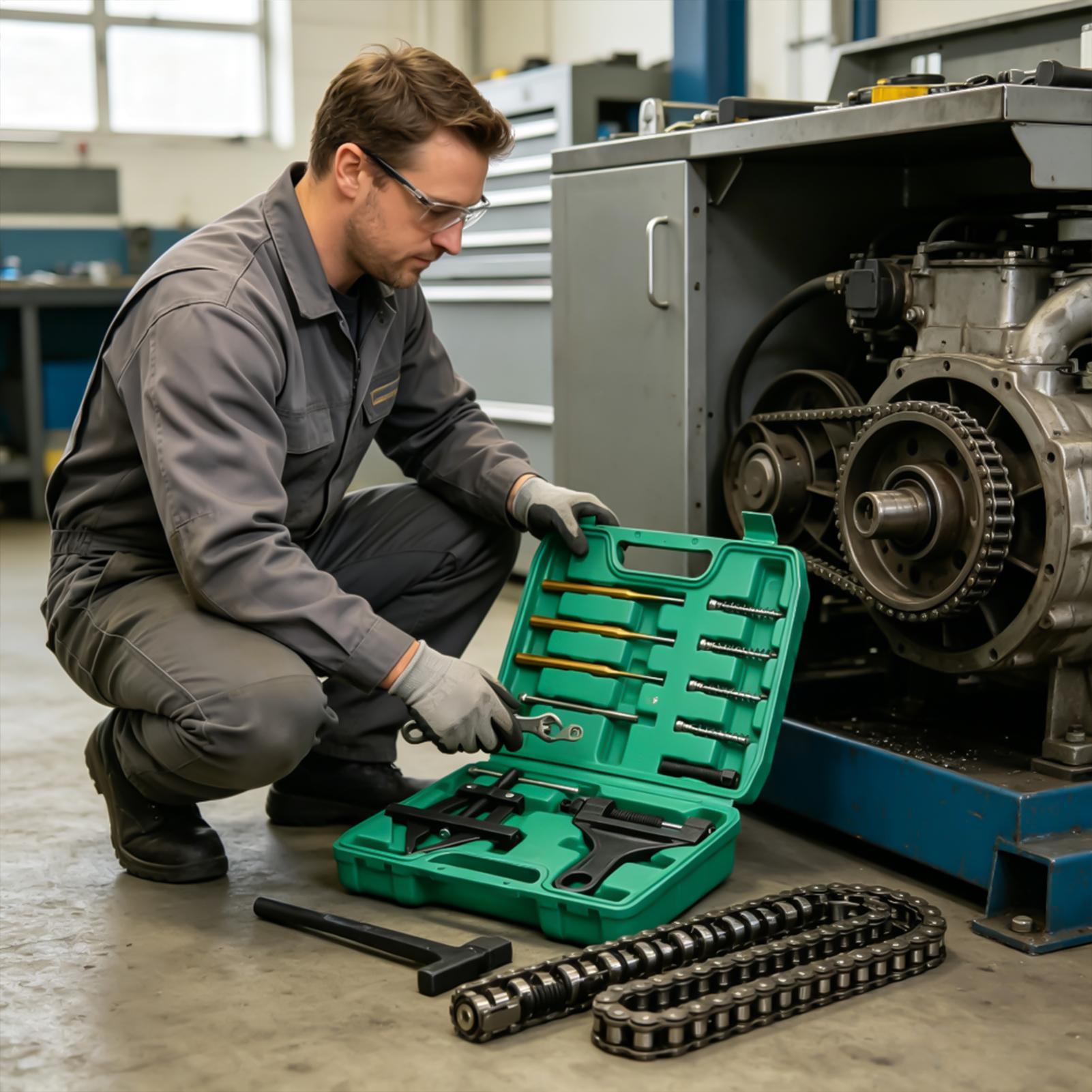 Narzędzie do rozłączania łańcu – Heavy Equipment Mechanic recenzja i cena