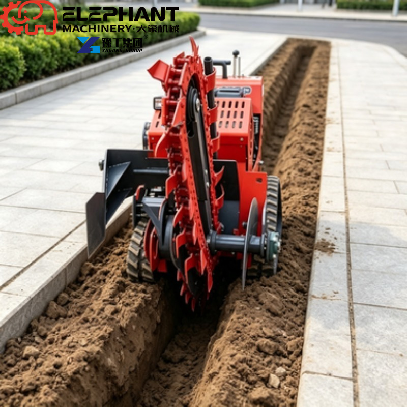 Koparka gniazdowa z napędem gą – Heavy Equipment Trencher recenzja i cena
