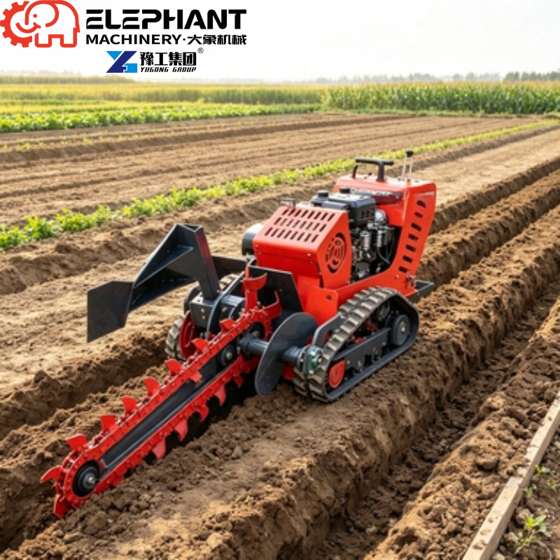 Koparka gniazdowa z napędem gą – Heavy Equipment Trencher recenzja i cena