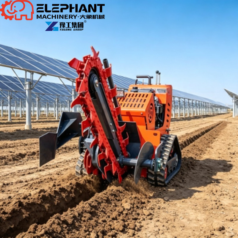 Koparka gniazdowa z napędem gą – Heavy Equipment Trencher recenzja i cena