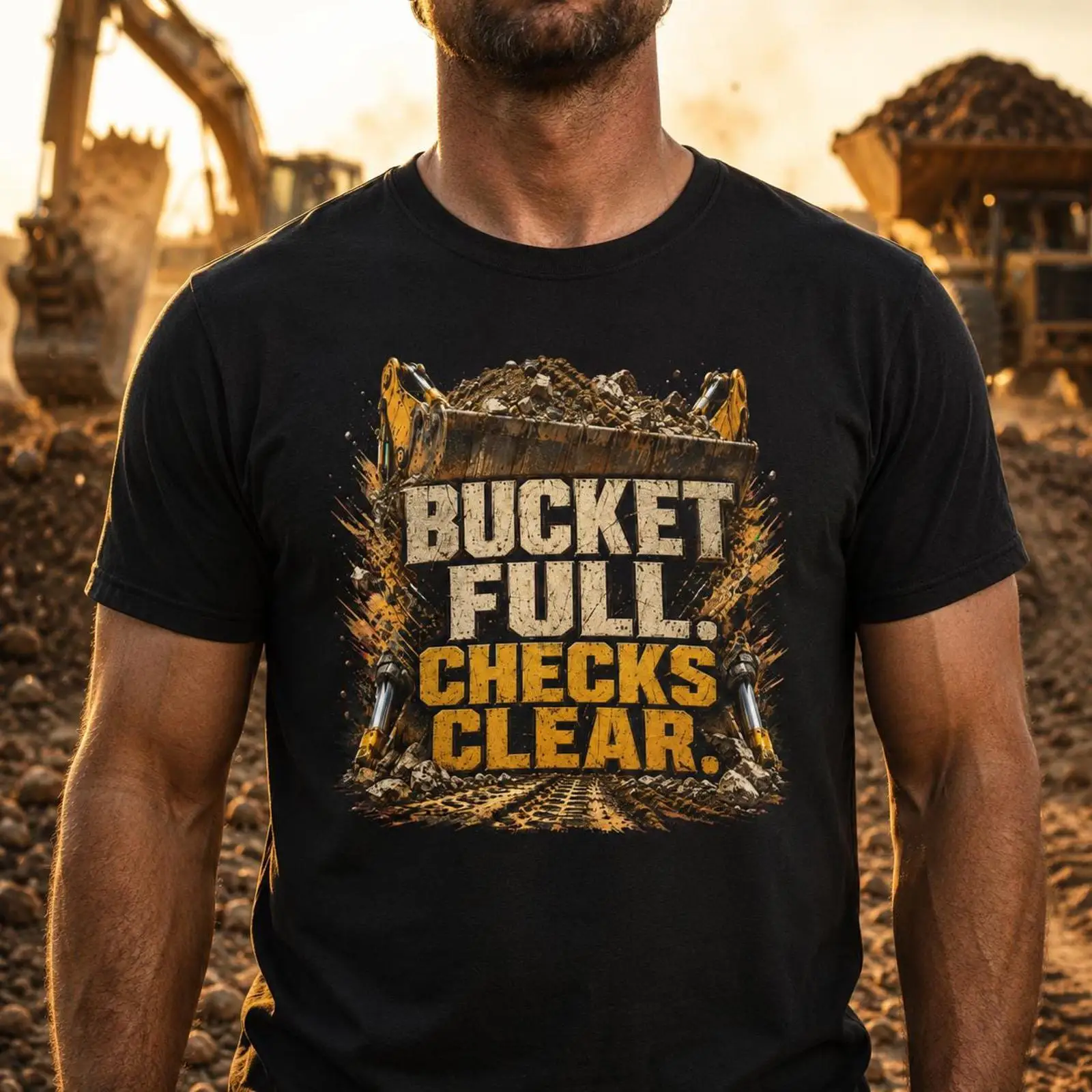 Koszulka „Wiózno pełne sprawdz – Heavy Equipment With Bucket recenzja i cena