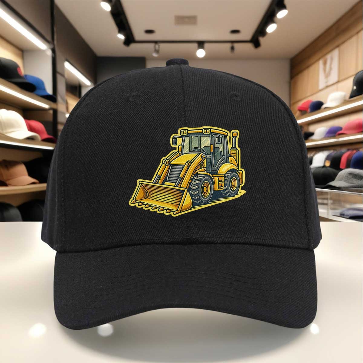 Męska czapka baseballowa z jas – Heavy Equipment Yellow recenzja i cena