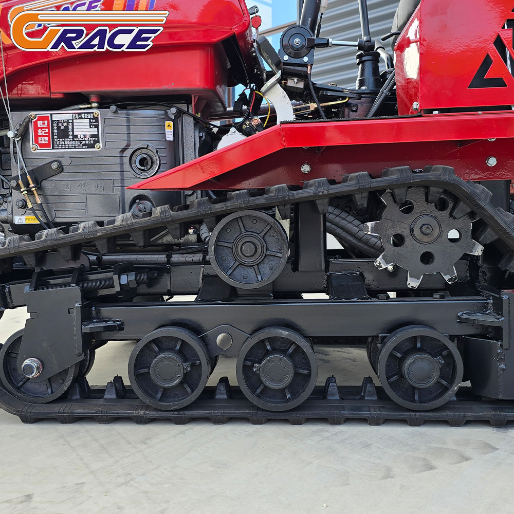 Mały gąsienicowy traktor o moc – Tractor Backhoe recenzja i cena