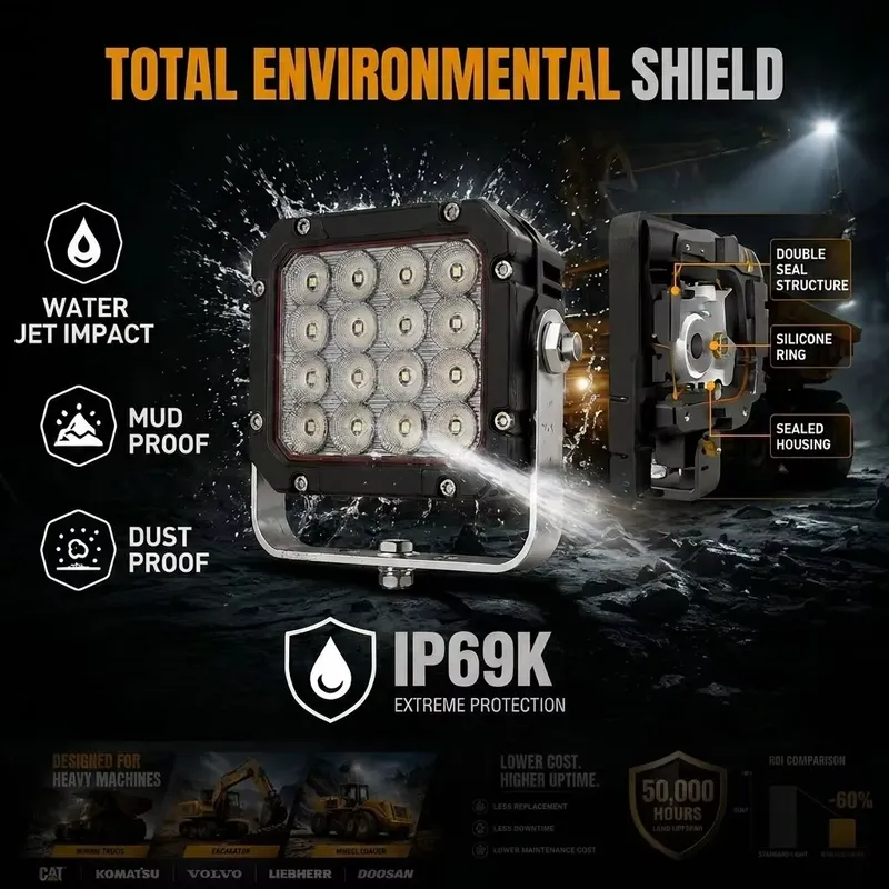 Wysokojasna wibrująca lampa po – Heavy Equipment Mining recenzja i cena