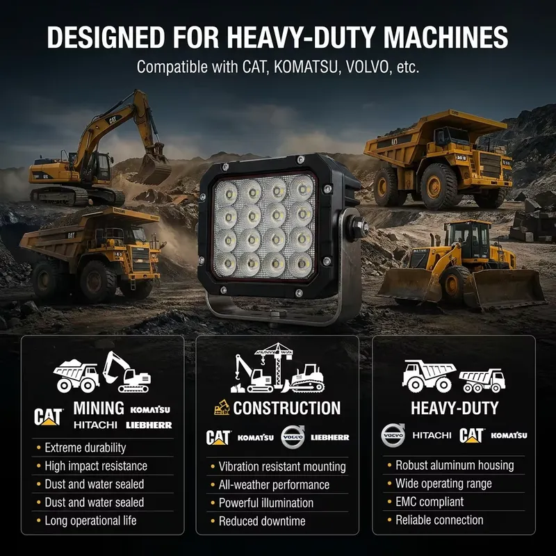Wysokojasna wibrująca lampa po – Heavy Equipment Mining recenzja i cena