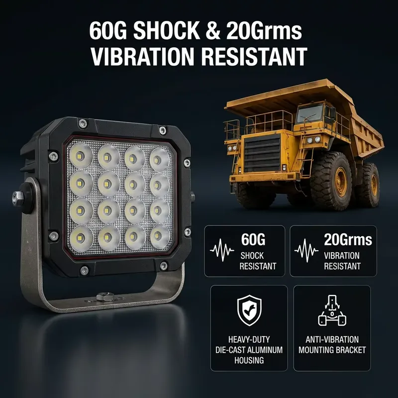 Wysokojasna wibrująca lampa po – Heavy Equipment Mining recenzja i cena