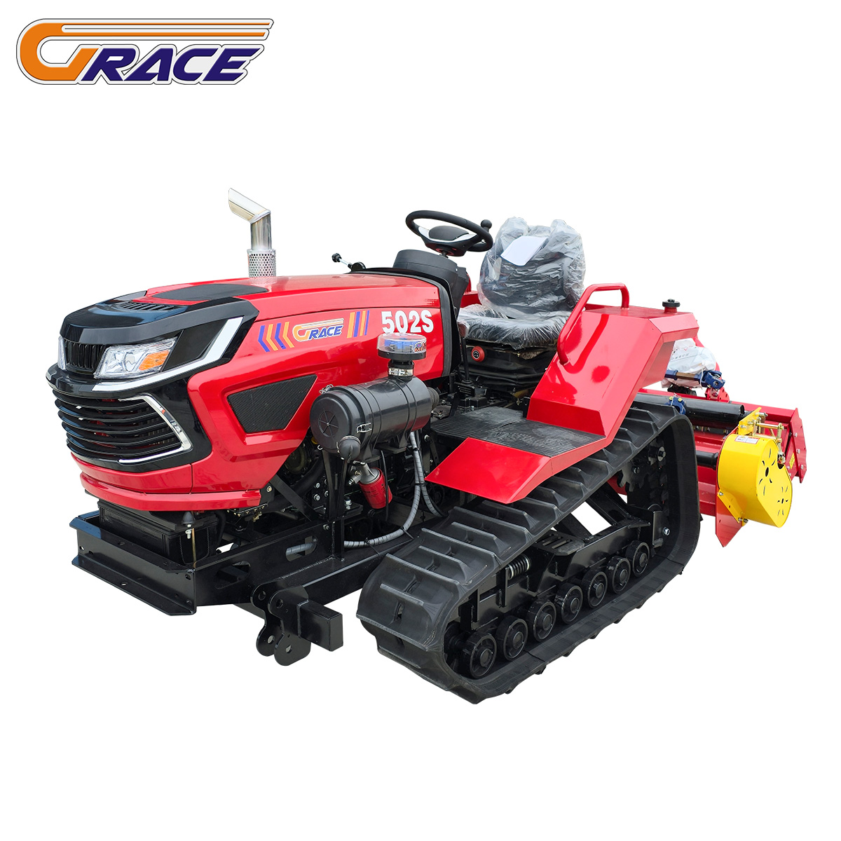 Mini ciągnik gąsienicowy 50 KM – Tractor Backhoe recenzja i cena