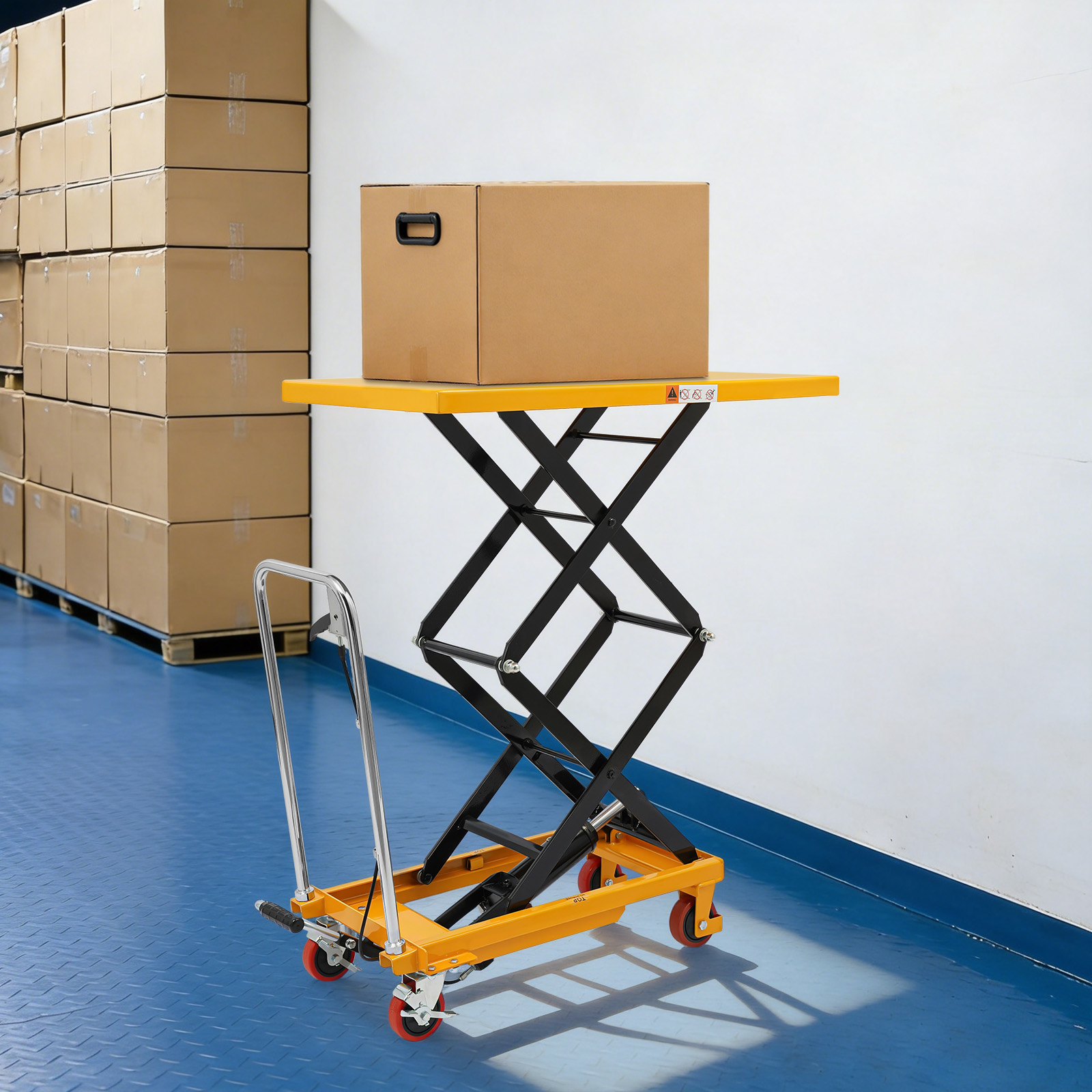 Hydrauliczny wózek nożycowy o  – Scissor Lift Table Hydraulic recenzja i cena